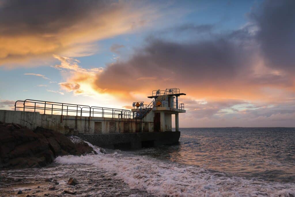 Salthill Promenade Diving Tower, Blackrock Co. Galway