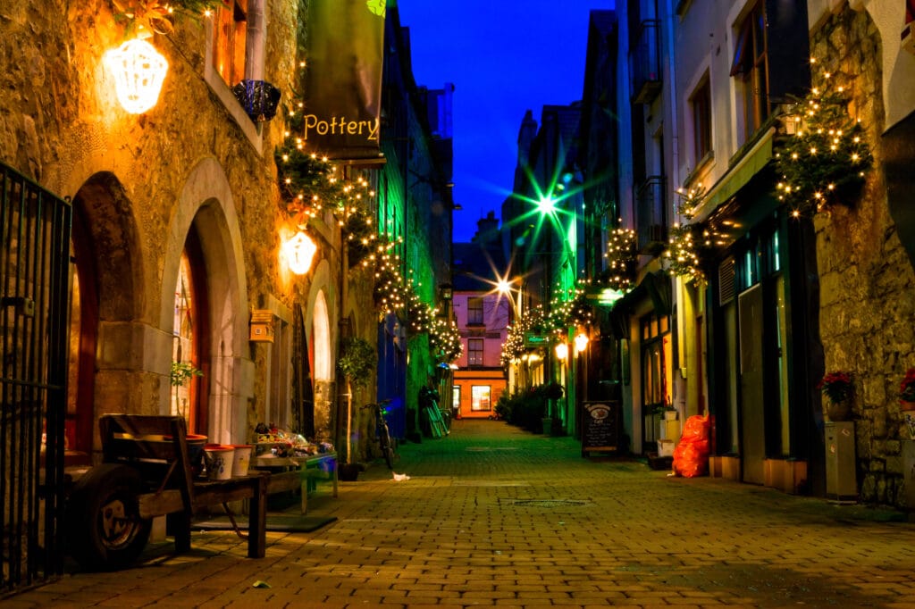 Galway City At Night